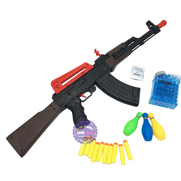AK47 dưới súng nước bom nổ bằng tay bắn đạn mềm mô phỏng Cậu bé CS có thể  phóng súng đồ chơi trẻ em đồ chơi trẻ em giá rẻ | Tàu